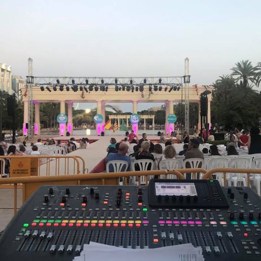 montaje de eventos